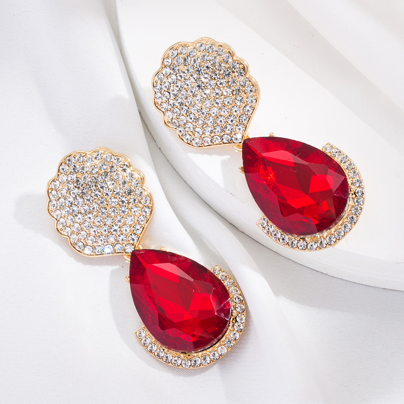 Fashion Jewelry Rhinestone Earrings For Women YWHME-584 