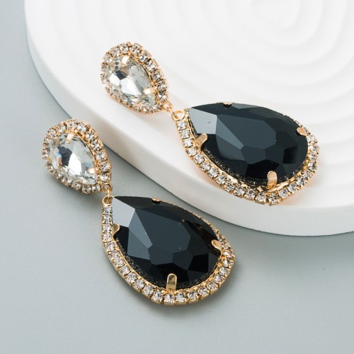 Fashion Jewelry Rhinestone Earrings For Women YWHME-587