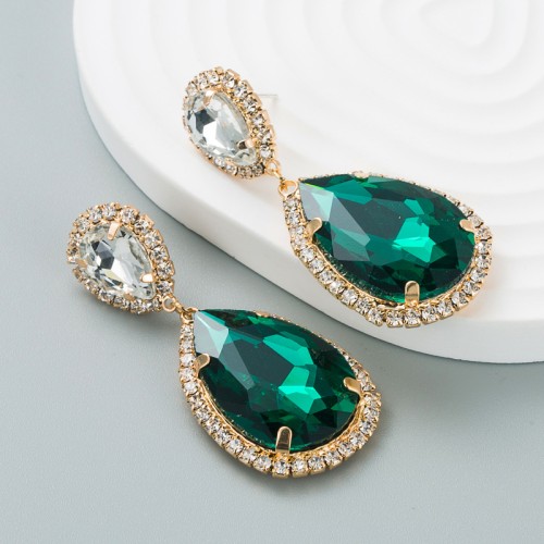 Fashion Jewelry Rhinestone Earrings For Women YWHME-587