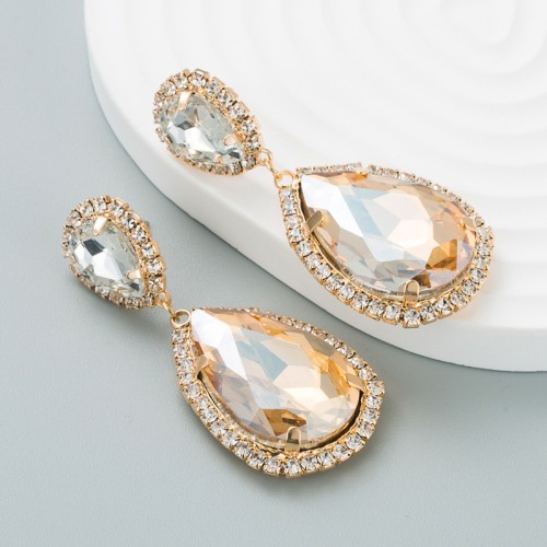 Fashion Jewelry Rhinestone Earrings For Women YWHME-587