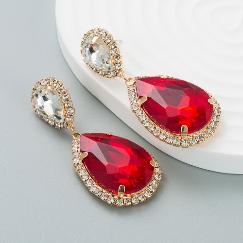 Fashion Jewelry Rhinestone Earrings For Women YWHME-587