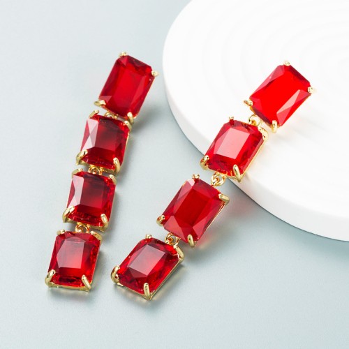 Fashion Jewelry Rhinestone Earrings For Women YWHME-588