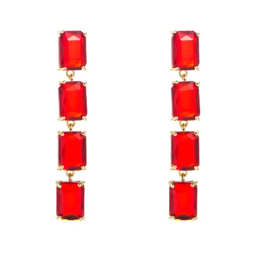 Fashion Jewelry Rhinestone Earrings For Women YWHME-588