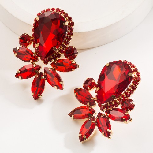 Fashion Jewelry Rhinestone Earrings For Women YWHME-591