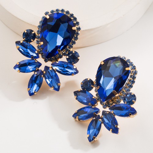 Fashion Jewelry Rhinestone Earrings For Women YWHME-591