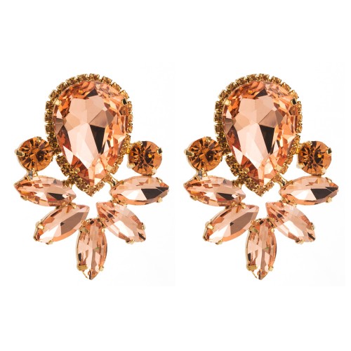 Fashion Jewelry Rhinestone Earrings For Women YWHME-591