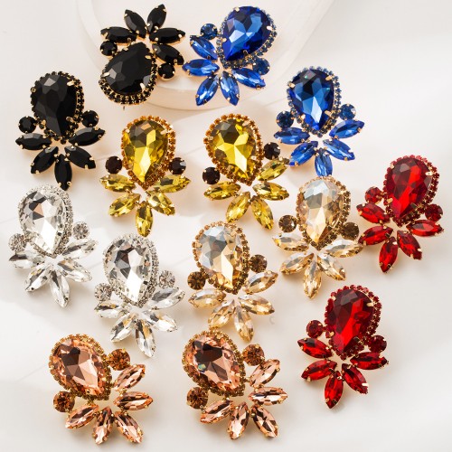 Fashion Jewelry Rhinestone Earrings For Women YWHME-591