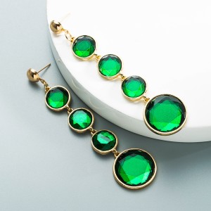 Fashion Jewelry Rhinestone Earrings For Women YWHME-593 