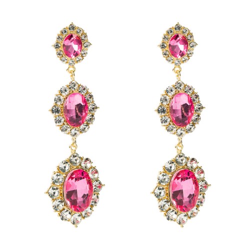 Fashion Jewelry Rhinestone Earrings For Women YWHME-594