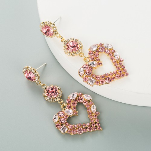 Fashion Jewelry Rhinestone Earrings For Women YWHME-595