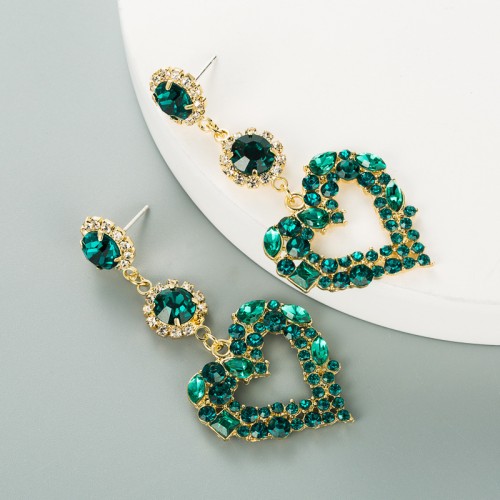 Fashion Jewelry Rhinestone Earrings For Women YWHME-595