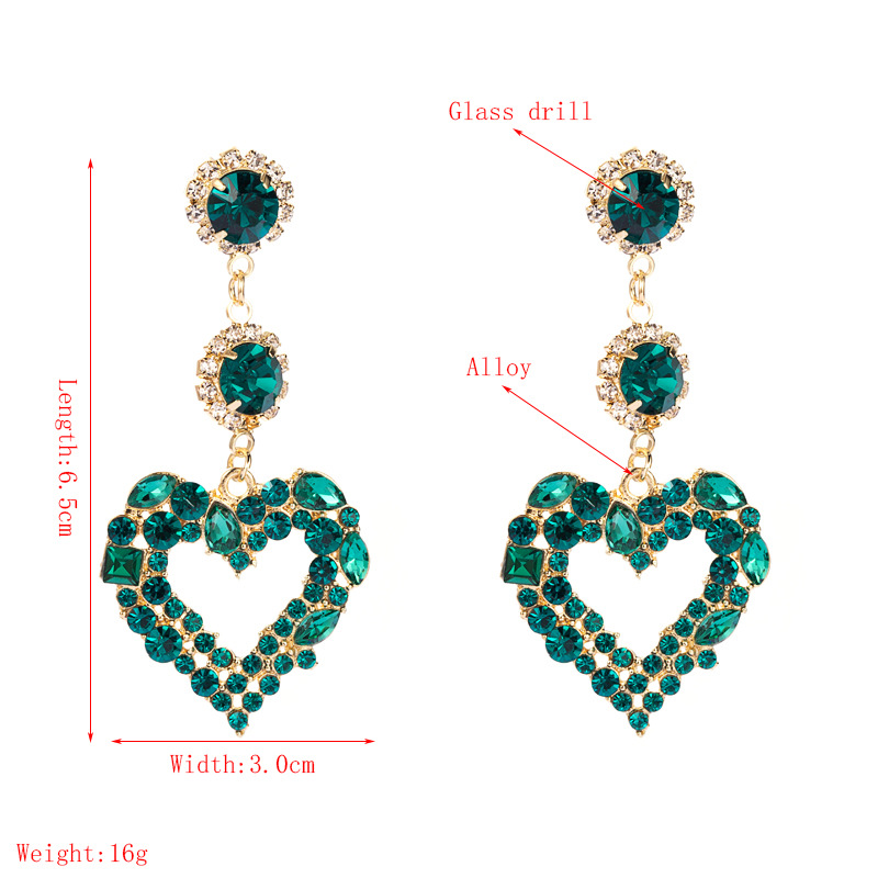 Fashion Jewelry Rhinestone Earrings For Women YWHME-595 