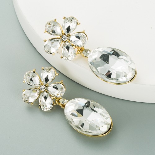 Fashion Jewelry Rhinestone Earrings For Women YWHME-596