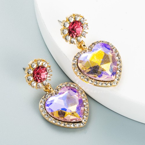 Fashion Jewelry Rhinestone Earrings For Women YWHME-597