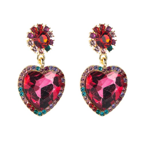 Fashion Jewelry Rhinestone Earrings For Women YWHME-597