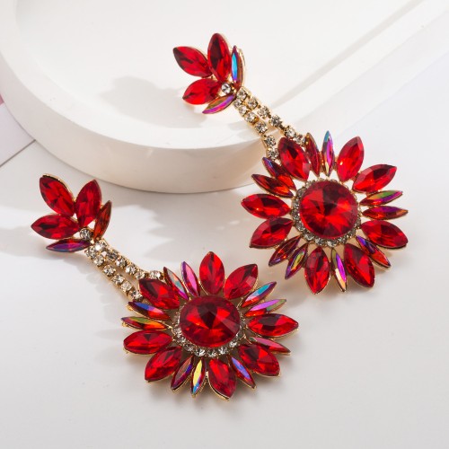 Fashion Jewelry Rhinestone Earrings For Women YWHME-598