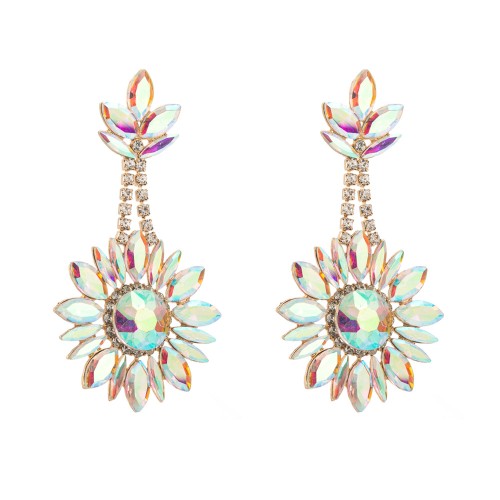 Fashion Jewelry Rhinestone Earrings For Women YWHME-598