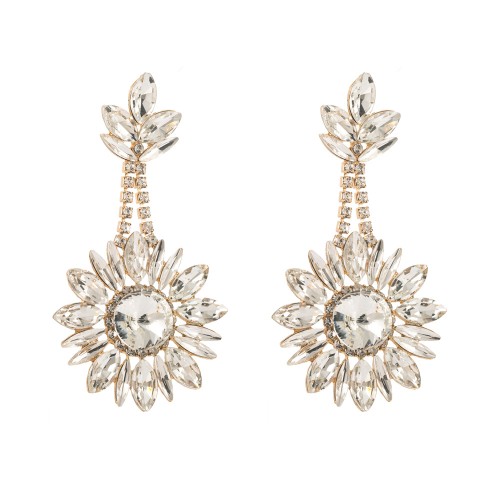 Fashion Jewelry Rhinestone Earrings For Women YWHME-598