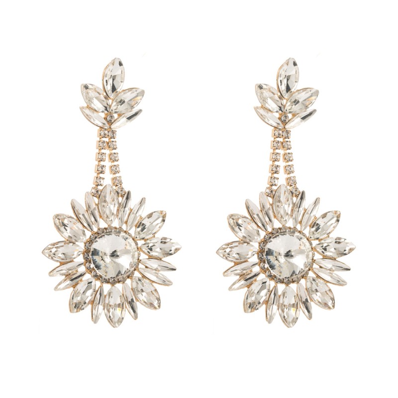 Fashion Jewelry Rhinestone Earrings For Women YWHME-598 