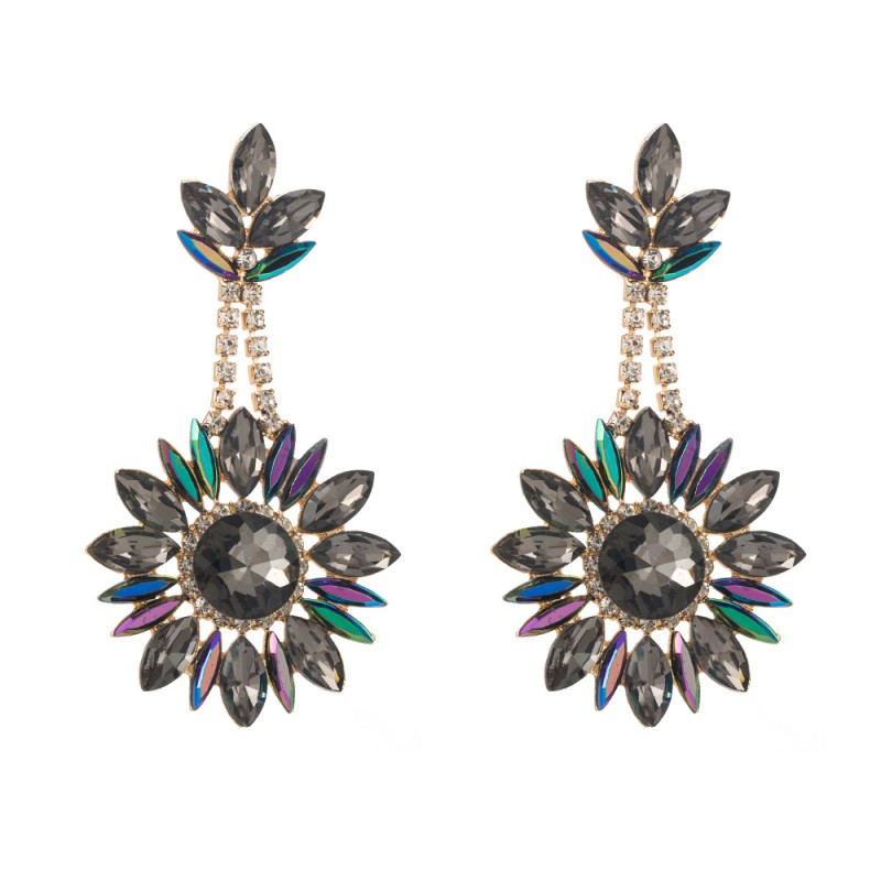 Fashion Jewelry Rhinestone Earrings For Women YWHME-598 