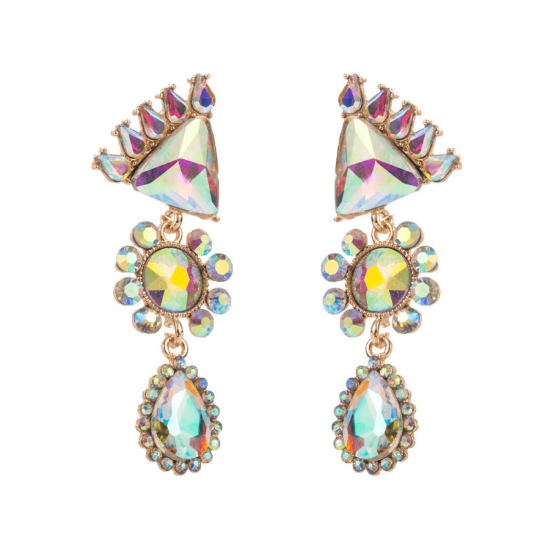 Fashion Jewelry Rhinestone Earrings For Women YWHME-599 