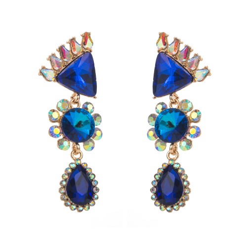 Fashion Jewelry Rhinestone Earrings For Women YWHME-599