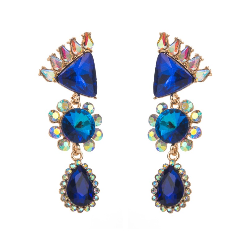 Fashion Jewelry Rhinestone Earrings For Women YWHME-599 