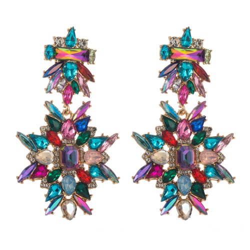 Fashion Jewelry Rhinestone Earrings For Women YWHME-600