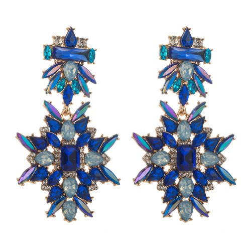 Fashion Jewelry Rhinestone Earrings For Women YWHME-600