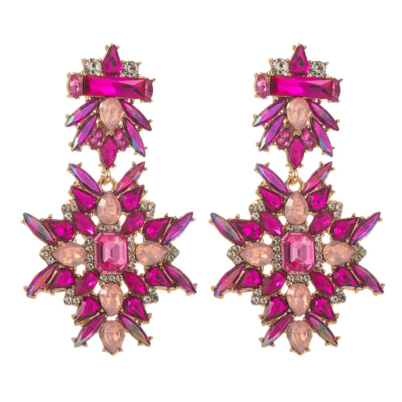 Fashion Jewelry Rhinestone Earrings For Women YWHME-600 