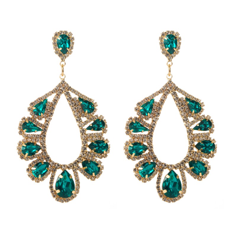 Fashion Jewelry Rhinestone Earrings For Women YWHME-601 