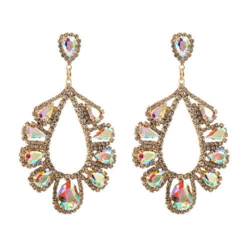 Fashion Jewelry Rhinestone Earrings For Women YWHME-601