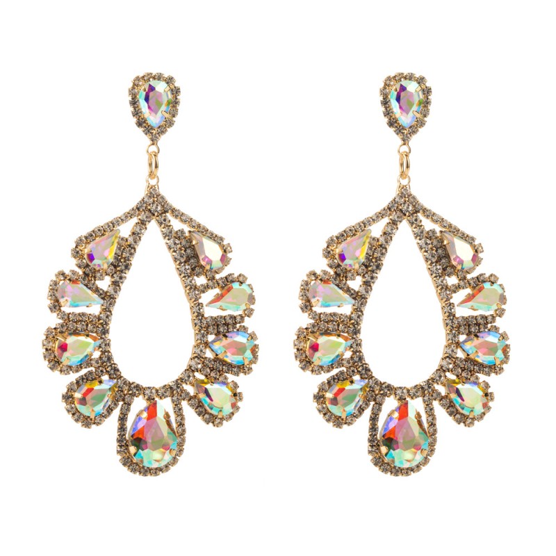 Fashion Jewelry Rhinestone Earrings For Women YWHME-601 