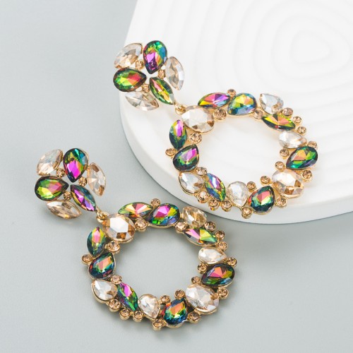 Fashion Jewelry Rhinestone Earrings For Women YWHME-602