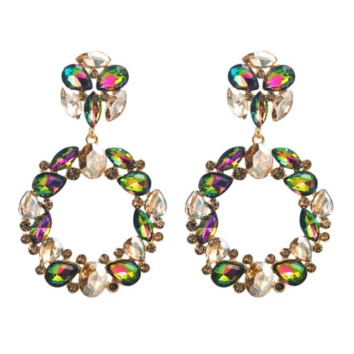 Fashion Jewelry Rhinestone Earrings For Women YWHME-602