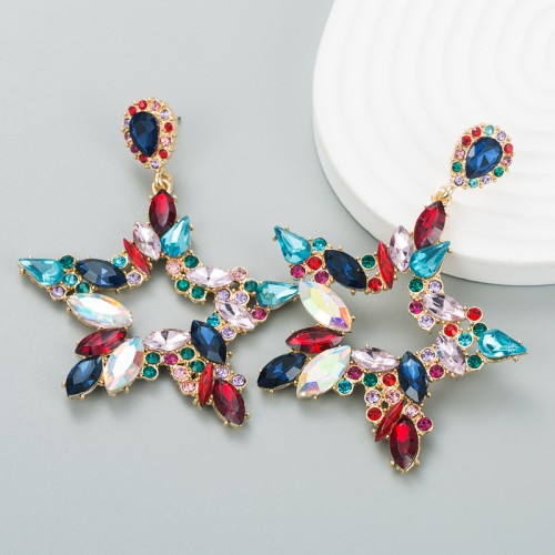 Fashion Jewelry Rhinestone Earrings For Women YWHME-603