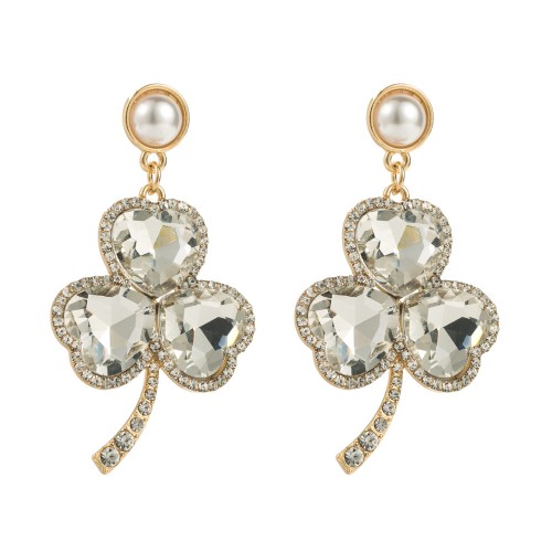 Fashion Jewelry Rhinestone Earrings For Women YWHME-604