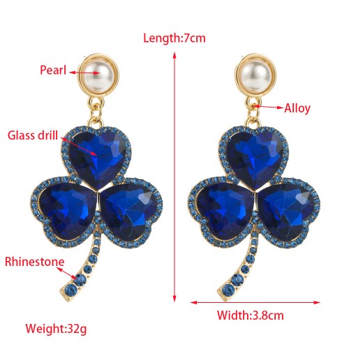 Fashion Jewelry Rhinestone Earrings For Women YWHME-604