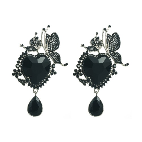 Fashion Jewelry Rhinestone Earrings For Women YWHME-605