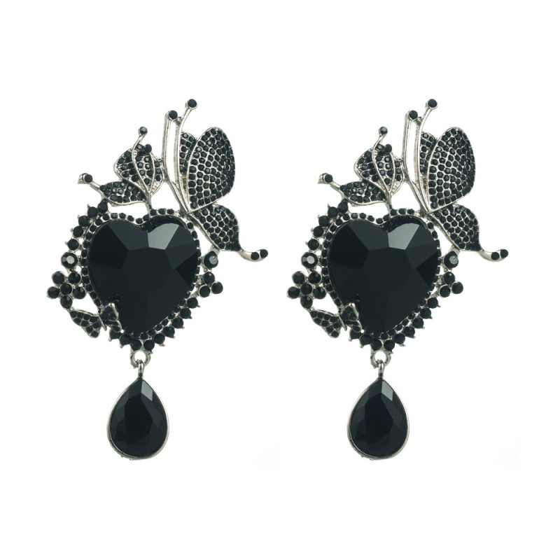 Fashion Jewelry Rhinestone Earrings For Women YWHME-605 