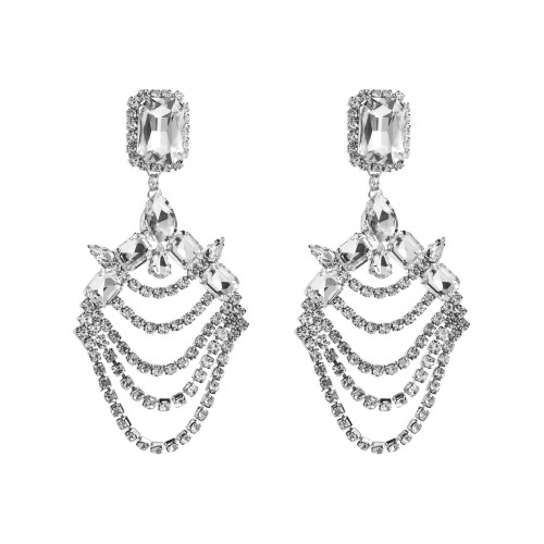 Fashion Jewelry Rhinestone Earrings For Women YWHME-606