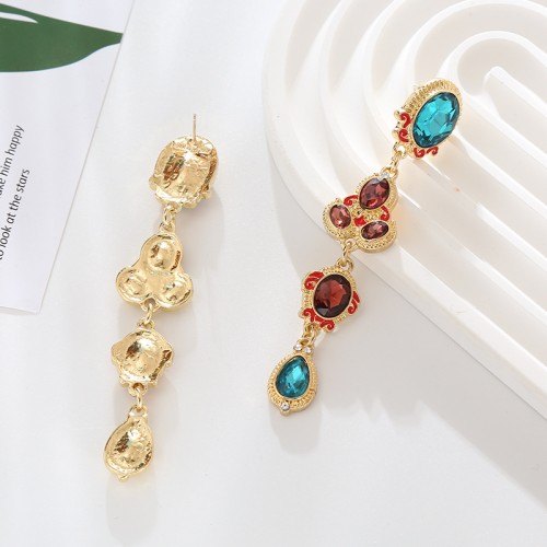 Fashion Jewelry Rhinestone Earrings For Women YWHME-607