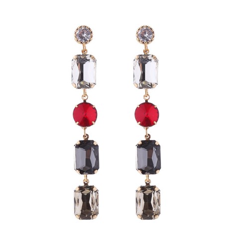 Fashion Jewelry Rhinestone Earrings For Women YWHME-608