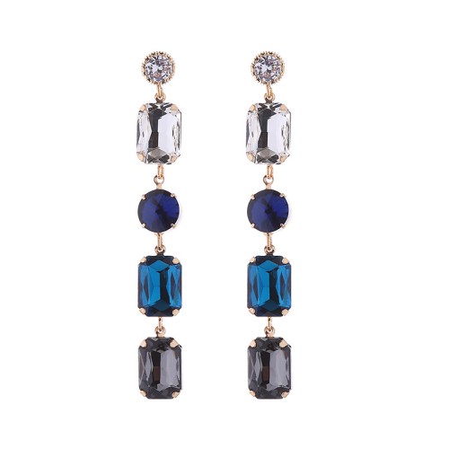 Fashion Jewelry Rhinestone Earrings For Women YWHME-608