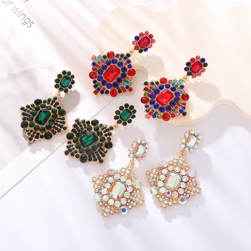 Fashion Jewelry Rhinestone Earrings For Women YWHME-609