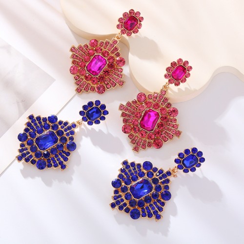 Fashion Jewelry Rhinestone Earrings For Women YWHME-609