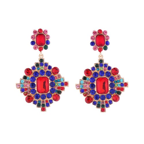 Fashion Jewelry Rhinestone Earrings For Women YWHME-609