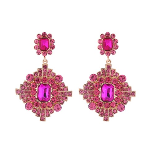 Fashion Jewelry Rhinestone Earrings For Women YWHME-609