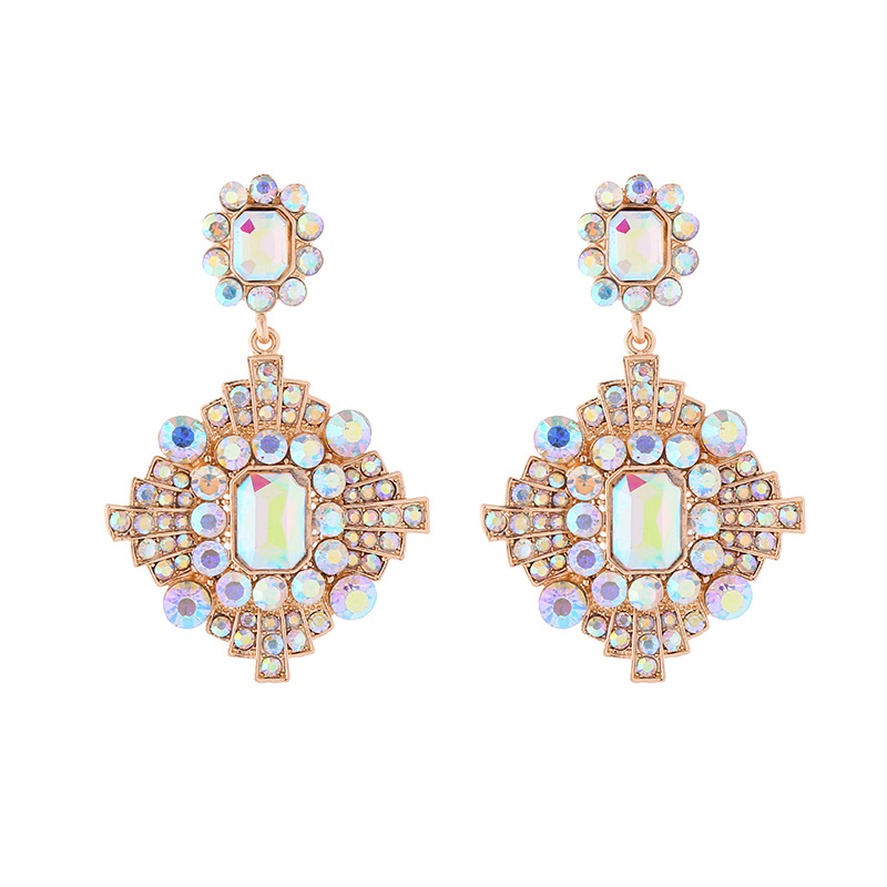 Fashion Jewelry Rhinestone Earrings For Women YWHME-609 