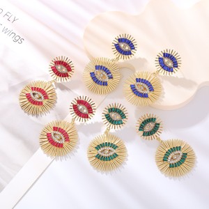 Fashion Jewelry Rhinestone Earrings For Women YWHME-610 